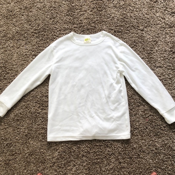 White Long Sleeve Shirt - Picture 1 of 2